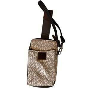 Thirty-One Leopard Print Wallet Wristlet Card Organizer Travel Bag